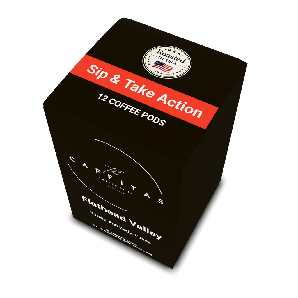 Dark Coffee Pods By Caffitas